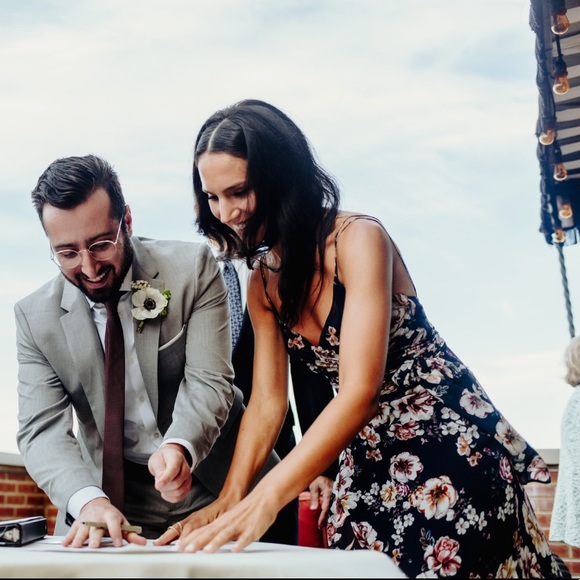 NICHOLAS Floral Silk Georgette Maxi Dress - Picture 8 of 8